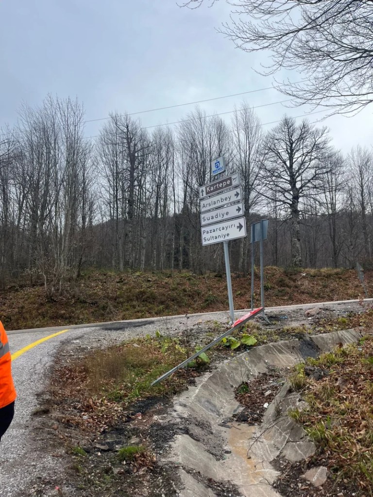 Kartepe zirve yolu Büyükşehir’in kontrolünde!