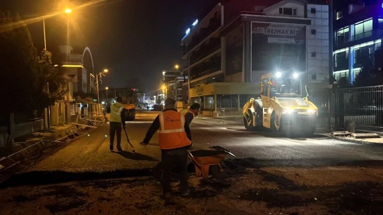 Kocaeli’de Büyükşehir Gece Gündüz Çalışıyor!