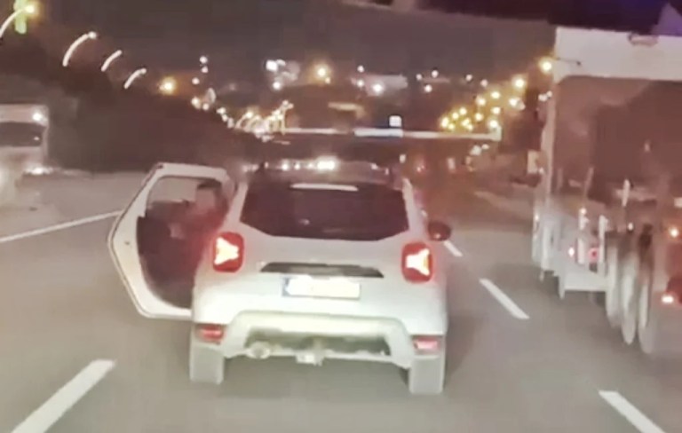 D-100 Dilovası’nda taksi dehşeti!