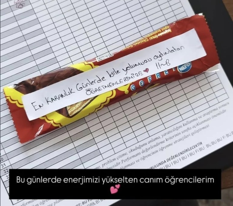 Kartepe’de öğrencilerden öğretmenlere anlamlı vefa