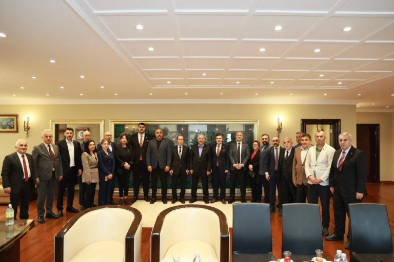 MHP’den Başkan Büyükgöz’e ziyaret